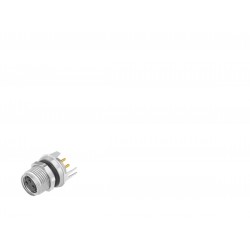 86 6618 1120 00008 M8 female panel mount connector